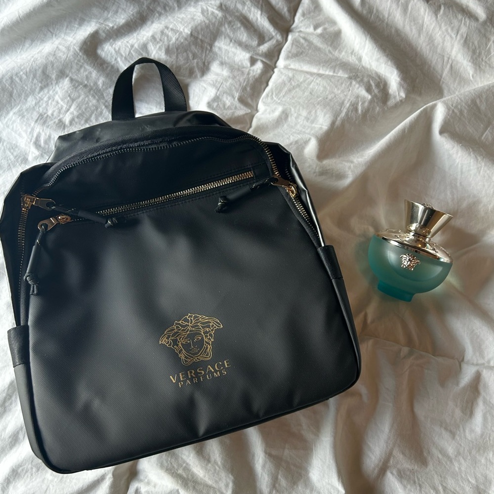 Versace Dylan Turquoise Perfume and Backpack Duo Set
